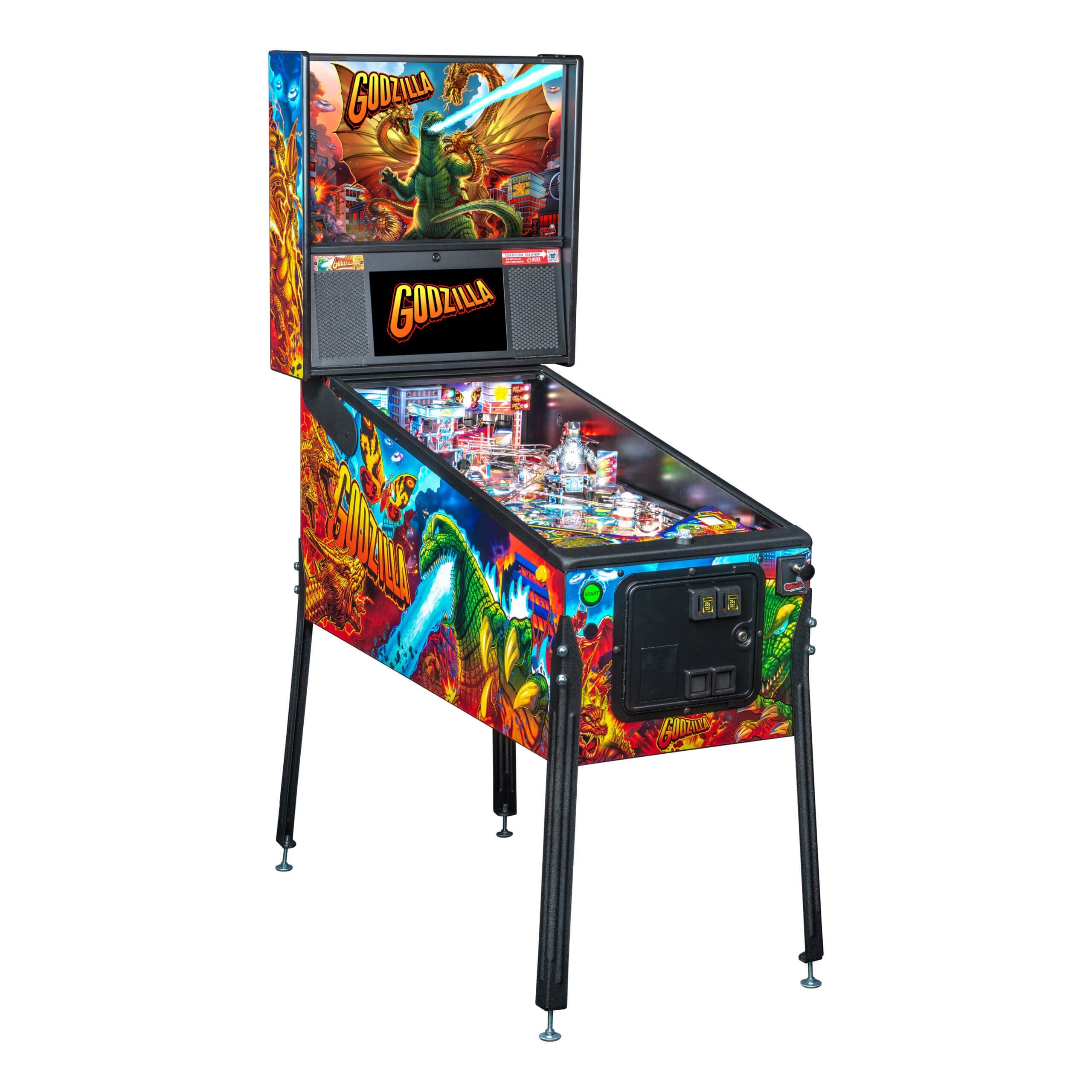 Pinball Game Interactive Ball Launch Game 1-2 Players 